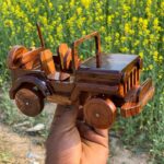 open jeep wooden model & home Decore